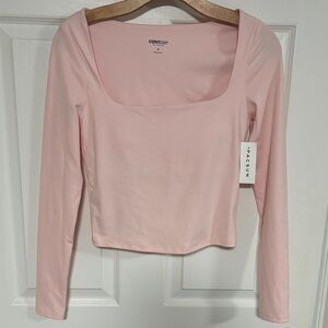 PacSun Light Pink Long Sleeve Top
